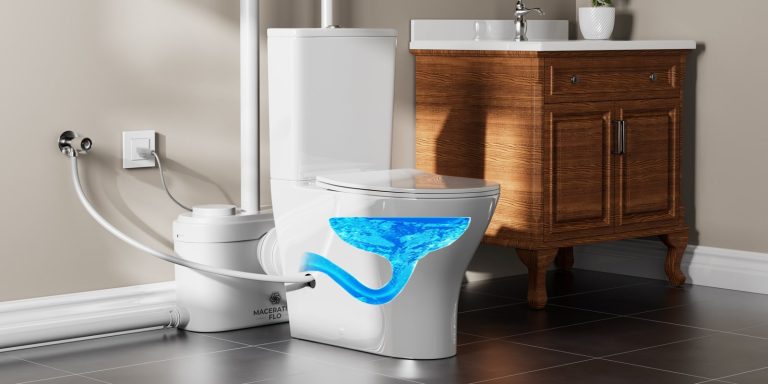 How Does An Upflush Toilet Work And Troubleshooting